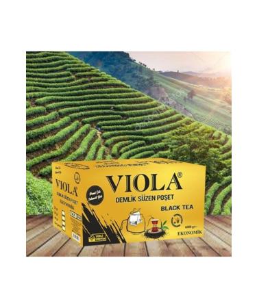 Viola Tea 6kg - 20gr X 300 Pieces Strained Brewed Tea Bags - Buy Online on GoSupps.com