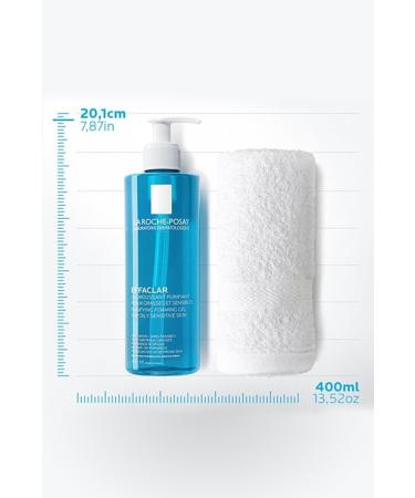 La Roche Posay Deep Gentle Facial Cleansing Gel for Sensitive and Oily Skin 400 ''ml... Effaclar - Buy Online on GoSupps.com