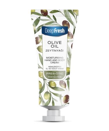 Deep Fresh Prebiotic Moisturizing Hand and Body Cream Olive Oil 50 ml
