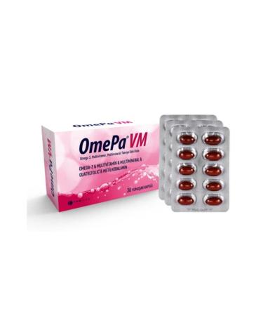 Omepa Omepa Vm Omega-3 Multivitamin Multimineral Food Supplement