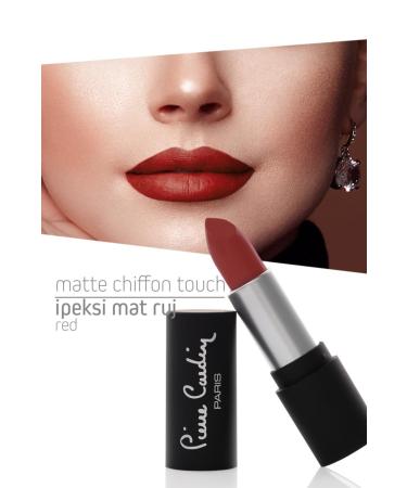 Pierre Cardin Matte Chiffon Touch Lipstick - Red -191 Lipstick - Buy Online on GoSupps.com