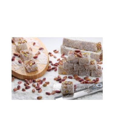 HALUK AYDIN DRIED FRUIT Honey Pistachio Turkish Delight 930 Gr