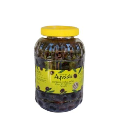 Quince Olive Oil Gemlik Rounded Black Olives 1400 gr