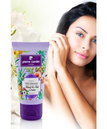 Pierre Cardin Wild Glamour Flower and Fruit Scented Keratin Vitamin E Moisturizing Hand Cream - Buy Online on GoSupps.com