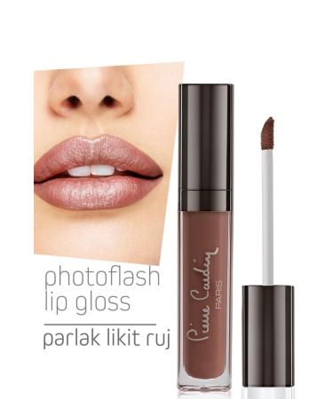 Pierre Cardin Photoflash Lipgloss - Shiny Liquid Lipstick - Toffee Nut - Buy Online on GoSupps.com