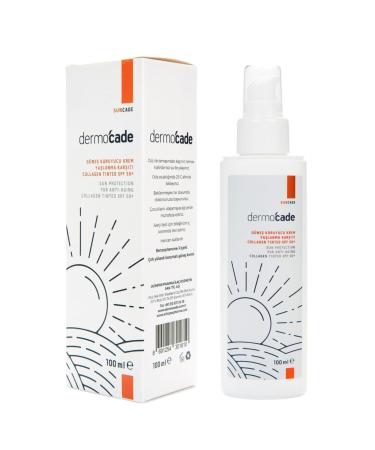 Dermocade Spf 50+ Collagen Tinted Sunscreen Cream
