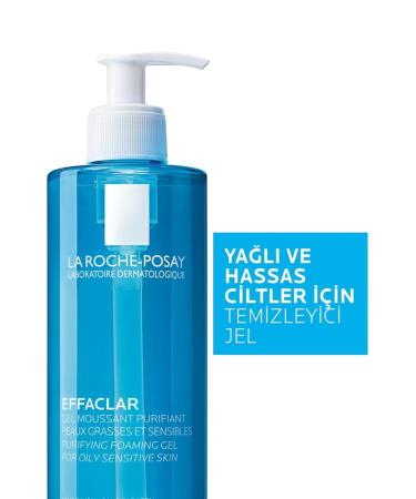 La Roche Posay Deep Gentle Facial Cleansing Gel for Sensitive and Oily Skin 400 ''ml... Effaclar - Buy Online on GoSupps.com