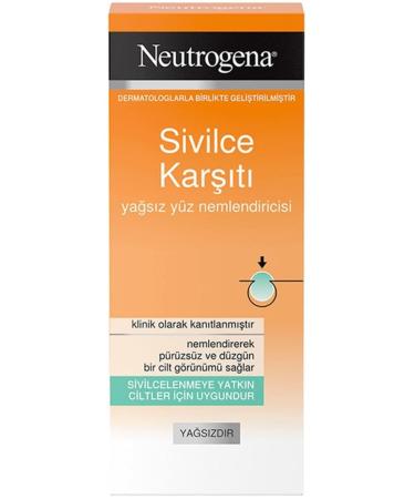 Neutrogena Brand: Anti-Acne Oil-Free Facial Moisturizer 50 Ml Category: Facial Cleanser