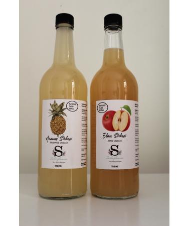 S heylaana Natural Pineapple Vinegar 750 ml Apple Vinegar 750 ml