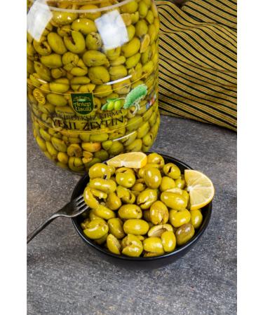 NEF SSO ANTEP STYLE Green Olives Pitted Barak 4500 Cc Can