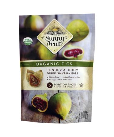 Sunny Fruit Organic Dried Figs 250 gr (5x50gr)