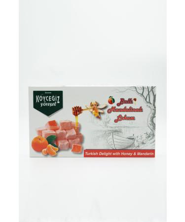 kb koycegiz local Honey Tangerine Turkish Delight 500g - Buy Online on GoSupps.com
