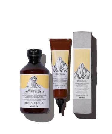 Davines Purifying Dandruff Shampoo 250 Ml. - Purifying Gel 150 Ml. Dvnsprfynst-2170