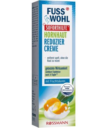 Fusswohl Foot Care Cream Special for Cracked and Rough Feet - Instant Effect 75 Ml