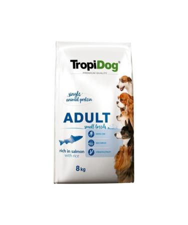TROPICAT Tropidog Salmon and Rice Small Breed Adult Dog Food 8 Kg