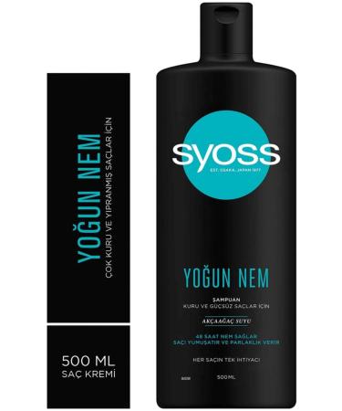 Syoss Shampoo Moisturizing 500 ml Shampoo