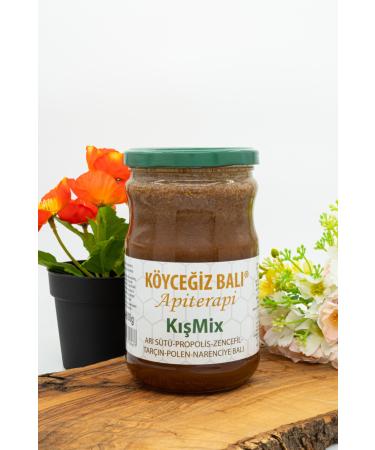 kb koycegiz honey Wintermix Glass Jar Honey 800 g