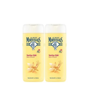 Le Petit Marseillais LE PETIT MARSE LLA S VANILLA MILK SHOWER GEL 2 PACK 400 ML