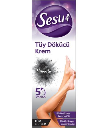 Sesu Brand: Hair Removal Cream Detox Charcoal 100 Ml Category: Hair Removal Cream