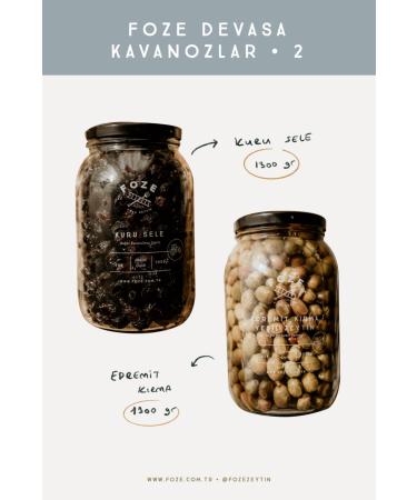 Foze Giant Jars 2 (LOW SALT DRY SELE - - NEW CROP EDREM T CRUSHING)