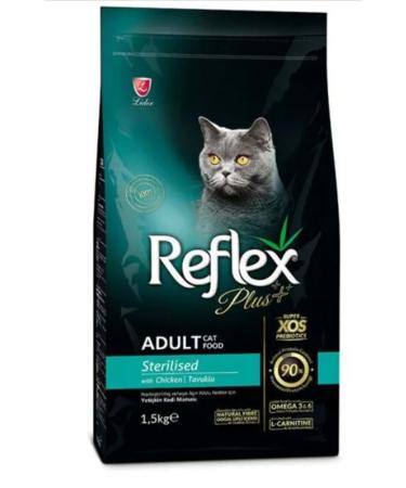 Reflex Chicken Sterilized Cat Food 1.5 Kg.