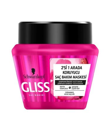 Gliss Supreme Length 2 in 1 Keratin Hair Care Mask 300 ml