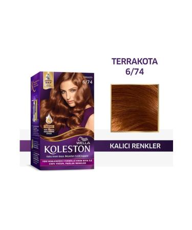 Wella Brand: Hair Dye Terracotta 6-74 Category: Hair Dye