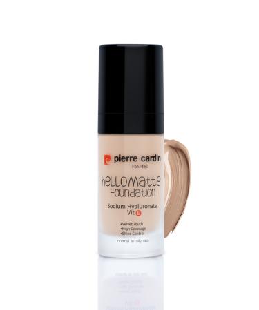Pierre Cardin Hellomatte Foundation - Sun Beige - 30 Ml - Buy Online on GoSupps.com
