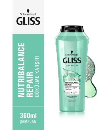 Gliss Brand: Nutribalance Shampoo 360 Ml Category: Shampoo - Buy Online on GoSupps.com