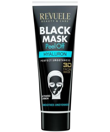 Revuele Brand: Peelable Black Mask - Hyaluron 80 Ml Category: Face Mask - Buy Online on GoSupps.com