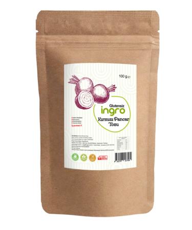 Ingro Gluten Free Red Beetroot Powder 100 G