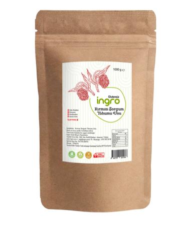 Ingro Gluten Free Red Sorghum Seed Flour 1000 G