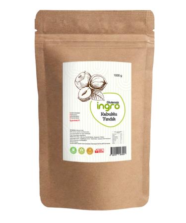 Ingro Gluten-free Hazelnuts in Shell 1000 G