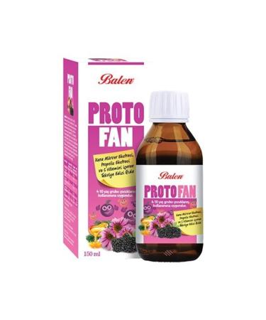 Balen Protofan Black Elderberry Propolis And Vitamin C 150 Ml New