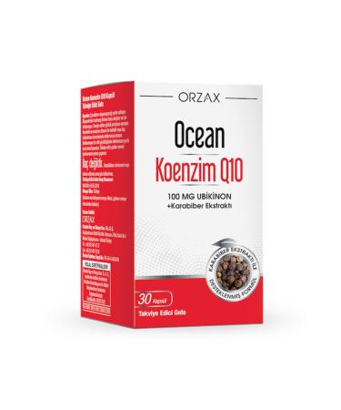 Orzax Coenzyme Q10 30 Capsules