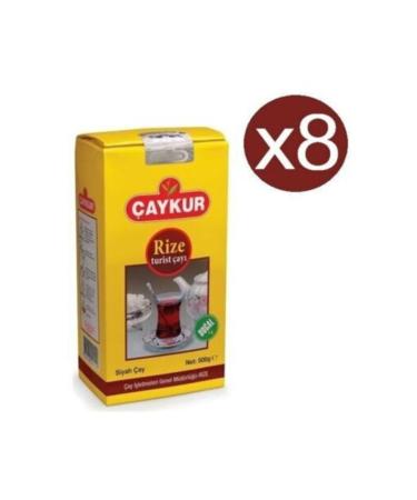 aykur 8-Piece Advantageous Package Rize Tourist Tea 8x500 Gr