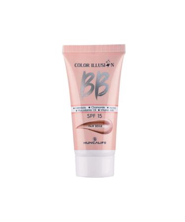 Huncalife Color Ilusion Bb (BEAUTY BALM) Cream - Light Beige 30 ml - 80836