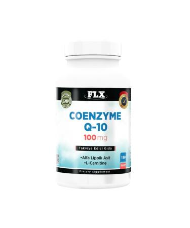 FLX Coenzyme Q-10 L-carnitine Alpha Lipoic Acid 180 Tablets