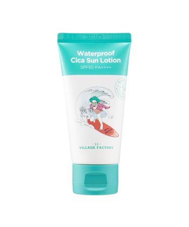 Village 11 Factory Waterproof Cica Sun Lotion Spf50 Pa++++ - Cica Sun Lotion 8809663750534