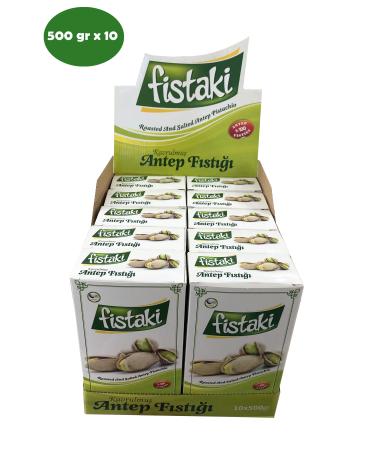 SHIHO PISTACHIOS Roasted Pistachios (500 Gr X 10)