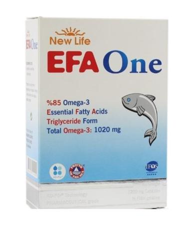 New Life Efa One 1200 Mg 45 Capsules