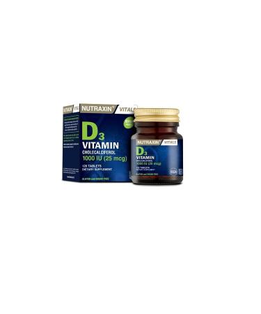 Nutraxin Vitamin D3 to Support the Immune System 120 Tablets