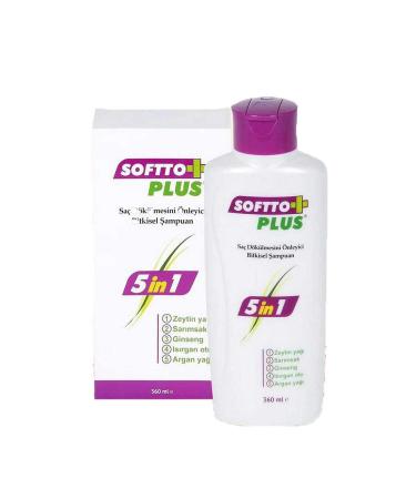 Softto Plus Shampoo 360 Gr 5 In1