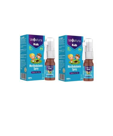 Venatura Kids Vitamin B12 (methylcobalamin) Spray Food Supplement 5 Ml X 2 Pieces