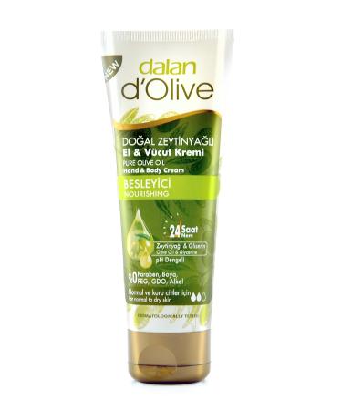 Dalan Natural Olive Oil Nourishing Hand and Body Cream 75 ml