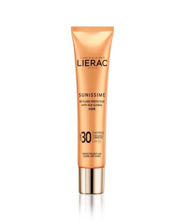Lierac Sunissime Energizing Bb Fluid Spf 30 Face and Cleavage Anti-Aging Energizing Sun Cream
