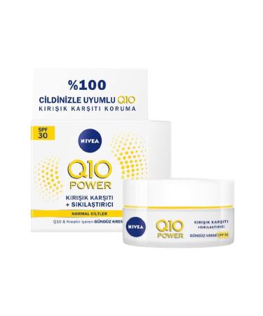 NIVEA Q10plus High Sun Protection Anti-Wrinkle Day Cream Spf30 50 ml