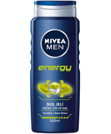 NIVEA Brand: Men Energy Men's Shower Gel 500 Ml Category: Shower Gel