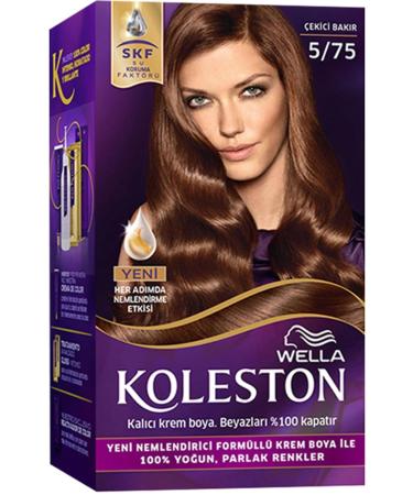 Wella Brand: Hair Dye Attractive Copper 5-75 Category: Hair Dye
