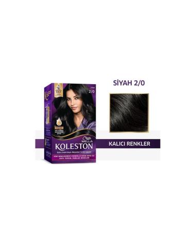 Wella Brand: Hair Dye Black 2-0 Category: Hair Dye